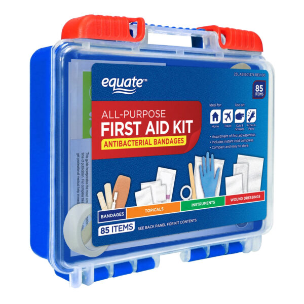 Equate On-the-Go First Aid Kit - 85 Pieces - Image 2