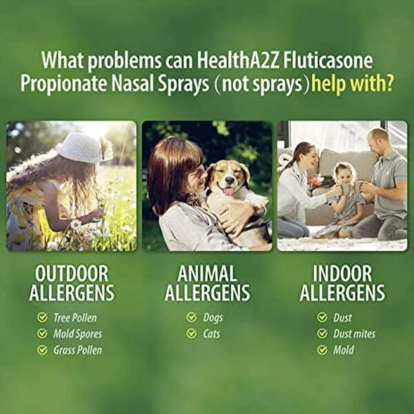 HealthA2Z Fluticasone Propionate Nasal Spray - Image 2